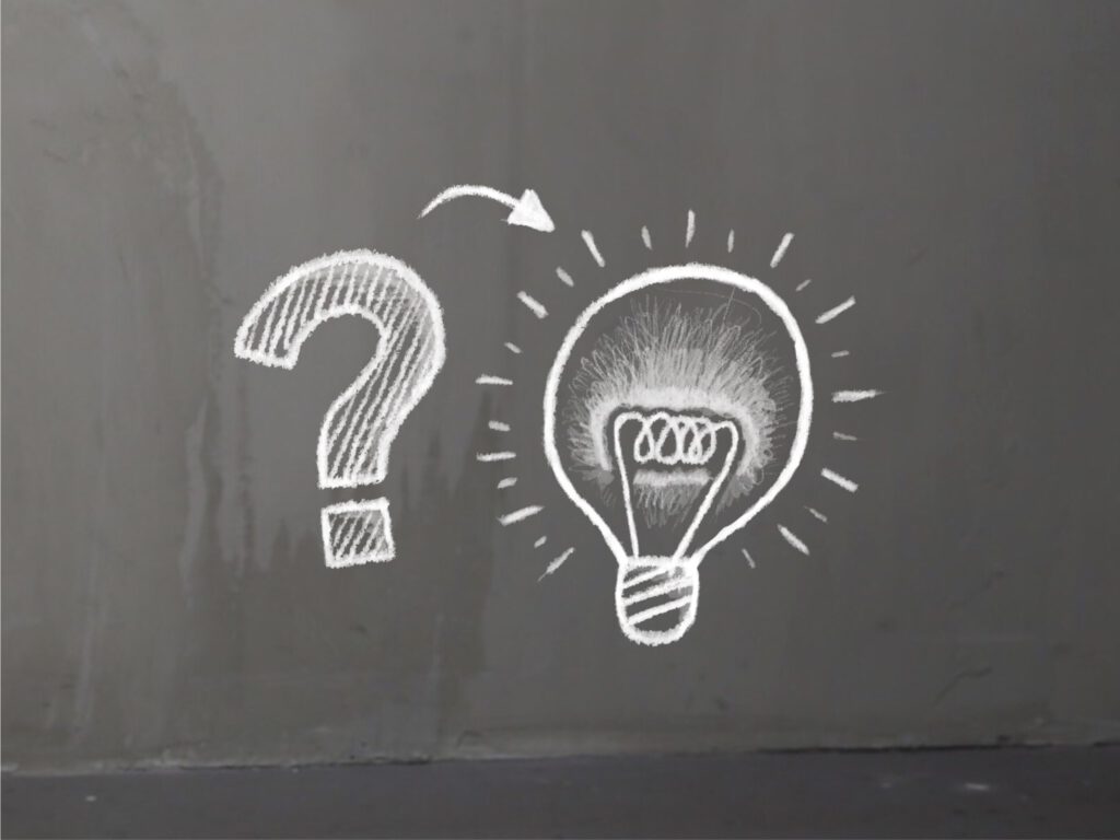Opening new perspectives through questions